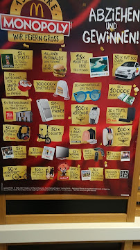 McDonald's Restaurant à Reutlingen menu
