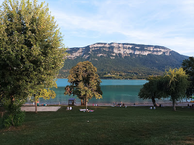 Plage d'Aiguebelette-le-Lac à Aiguebelette-le-Lac