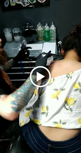 Explore back tattoo ideas, creative tattoo ideas in Pearland, available at Black List Tattoo & Piercing Co.