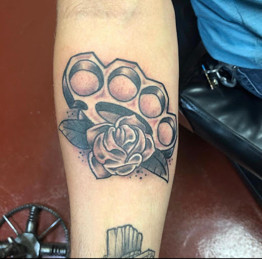 Explore christian chest tattoo ideas, creative tattoo ideas in Birmingham, available at Classic 13 Tattoo