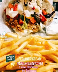 Gyros du Restaurant KEBAB STORE (1er BERLINER de la Loire) Kebab fait maison à Saint-Étienne - n°1