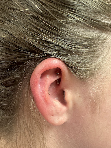 Explore fingerprint heart tattoo ideas, creative tattoo ideas in Memphis, available at Rose Quartz Body Adornment LLC