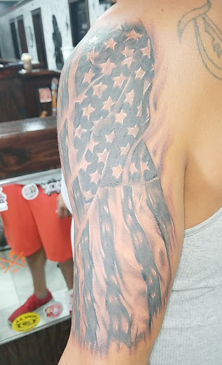 Explore half sleeve tattoo idea, creative tattoo ideas in Slidell, available at 504 Ink Tattoos