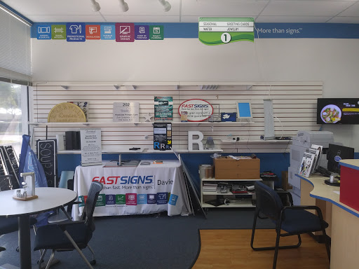 Sign Shop «FASTSIGNS», reviews and photos, 7080 W State Rd 84 Ste 7, Davie, FL 33317, USA