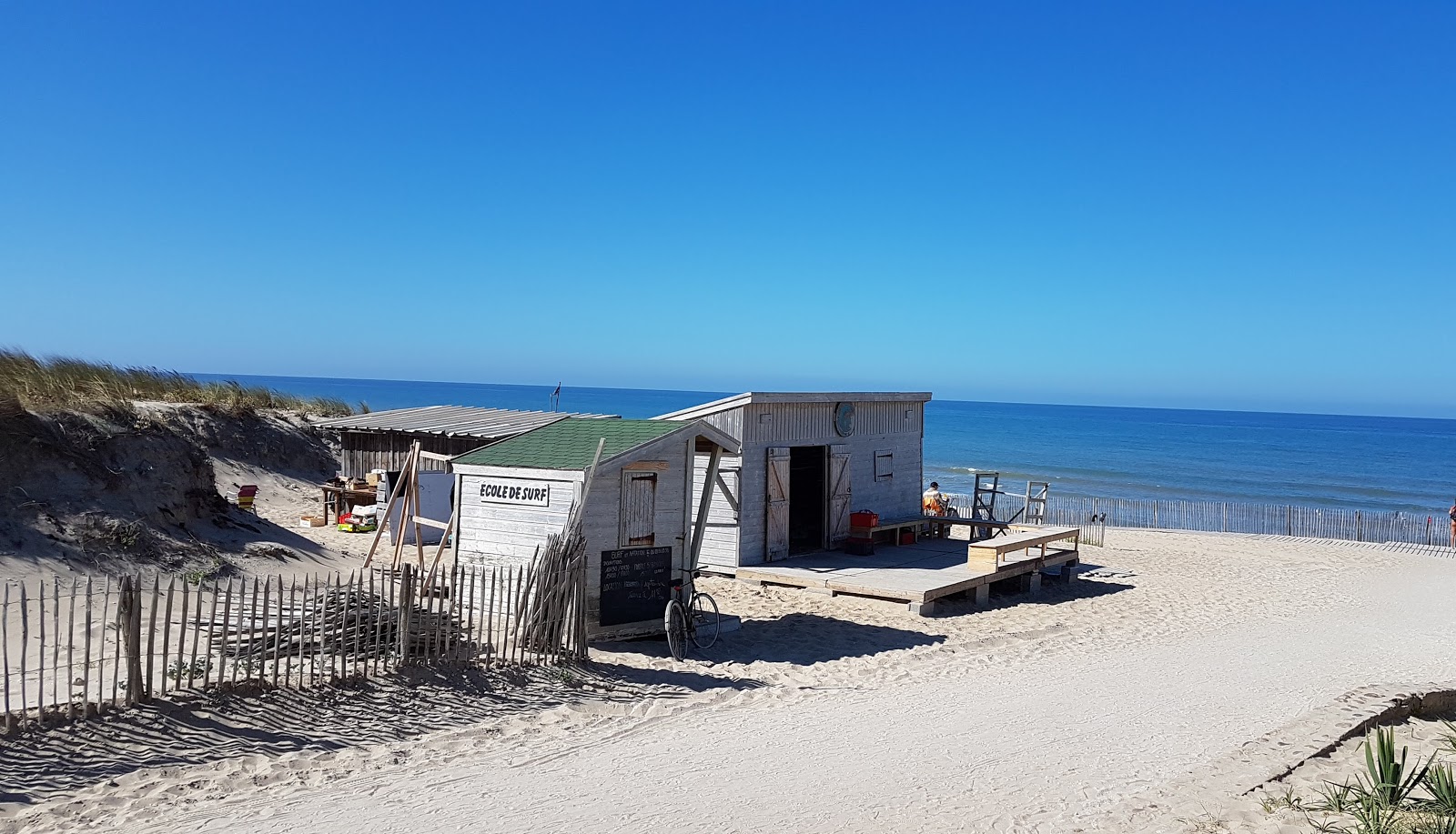 Photo de Montalivet beach zone des équipements