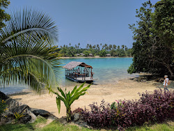 Oyster Island Beach'in fotoğrafı düz bir kıyı şeridi ile birlikte