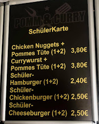 Snack Pomm + Curry à Weyhe (la carte)