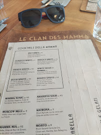 Restaurant italien Monica - Le Clan des Mamma La Baule - Restaurant de plage à La Baule-Escoublac (le menu)