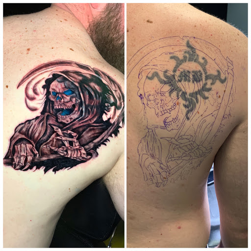 Explore tattoo ideas child's name, creative tattoo ideas in Belmont, available at Phoenix Tattoo