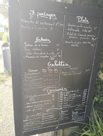 Auberge de l'Abbaye à Maillezais menu