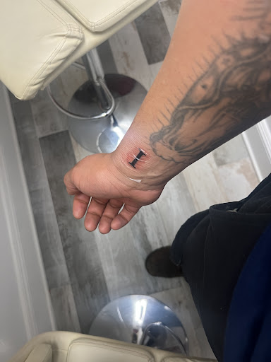 Explore om tattoo ideas, creative tattoo ideas in Pine Brook, available at Mr Ink Tattoo Studio