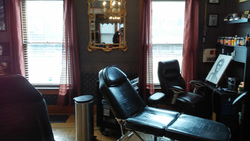 Explore portrait tattoos ideas, creative tattoo ideas in Covington, available at Iron Tide Gallery