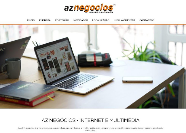 AZ Negócios - Web design e Marketing Digital - Barcelos