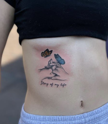 Explore book lover tattoo ideas, creative tattoo ideas in Peoria, available at Modern Ink Tattoo