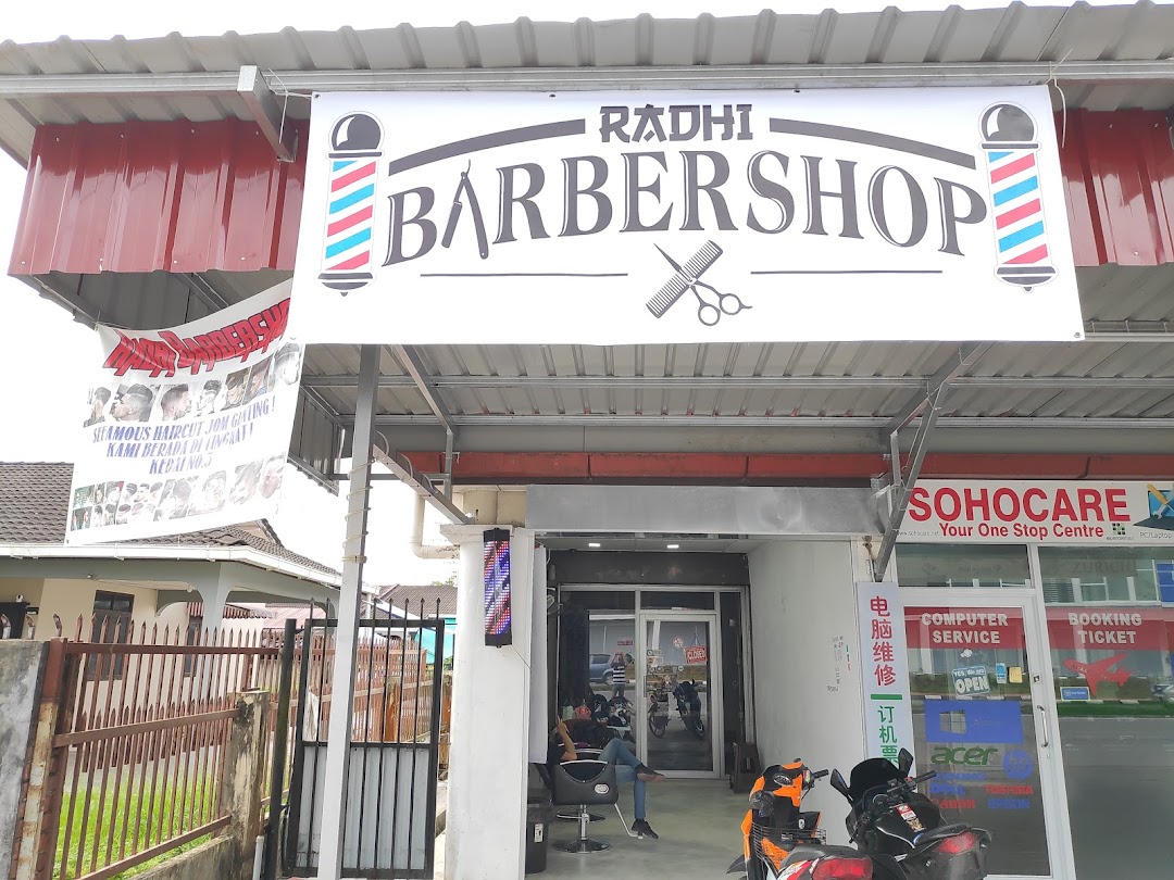 Radhi barbershop batu kawa