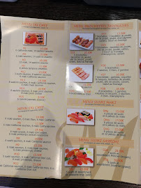Restaurant japonais Au Pavillon Meiko à Yerres (le menu)