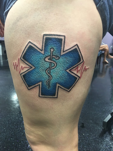 Explore automotive tattoo ideas, creative tattoo ideas in Tifton, available at Embody Art Tattoo Studio