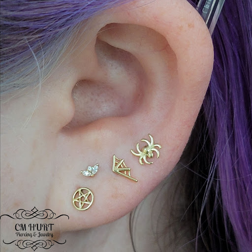 Explore grinch tattoo ideas, creative tattoo ideas in Garden Grove, available at CM Hurt Piercing & Jewelry