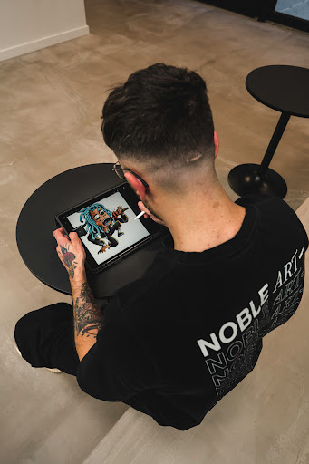 Explore beautiful flower tattoo ideas, creative tattoo ideas in New York, available at NOBLE ART NYC Tattoo