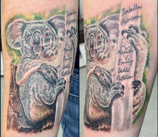 Explore lost tattoo ideas, creative tattoo ideas in Goshen, available at Lady Luck Studio