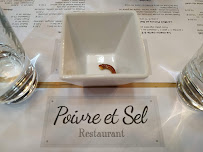 Restaurant Poivre et Sel à Blois (le menu)