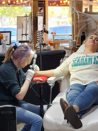 Explore friends tv show tattoo ideas, creative tattoo ideas in Peoria, available at Iron Key Tattoo Studio Inc.