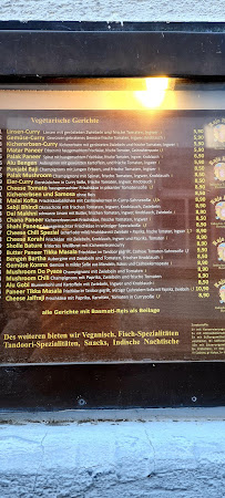 Raja Rani (Plöck) à Heidelberg menu