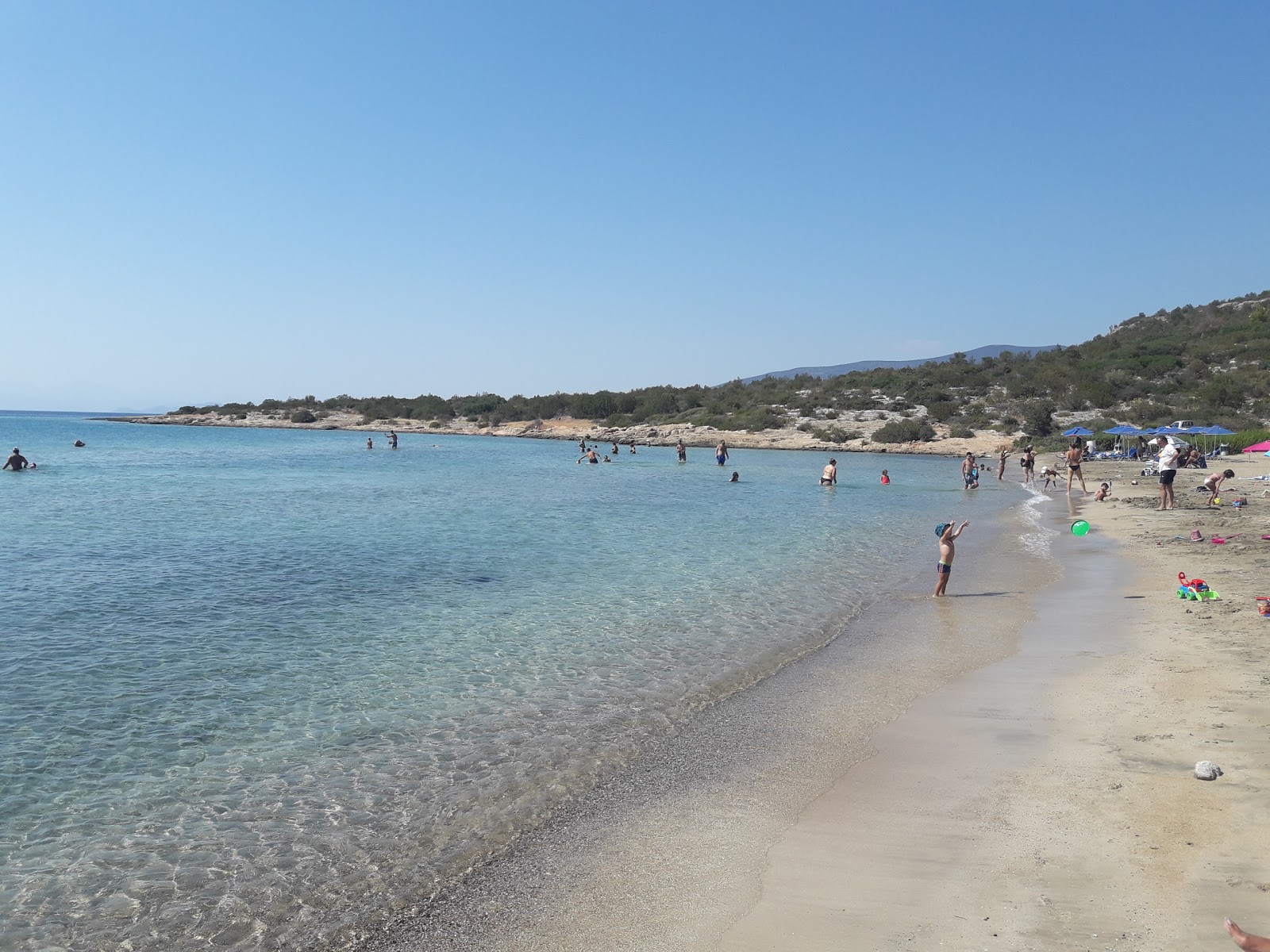 Photo de Paralia Lepitsa avec un niveau de propreté de assez propre
