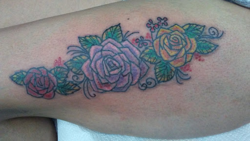 Explore ditch tattoo ideas, creative tattoo ideas in Cranston, available at Kabloom Tattoo Studio