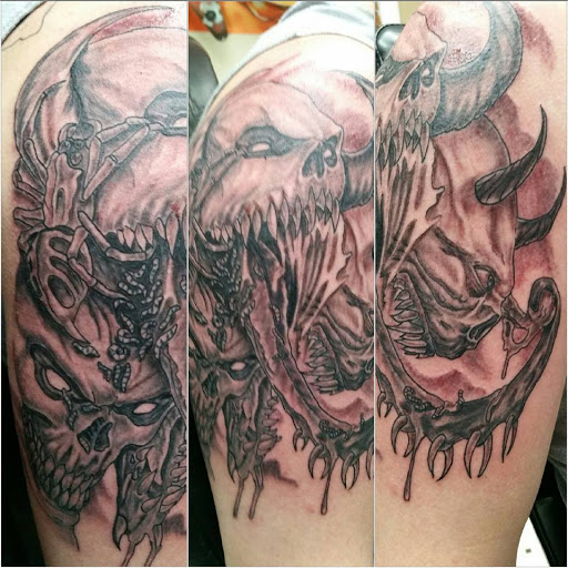 Explore african tattoos ideas, creative tattoo ideas in Fayetteville, available at Inkd Out Tattoos & Piercings