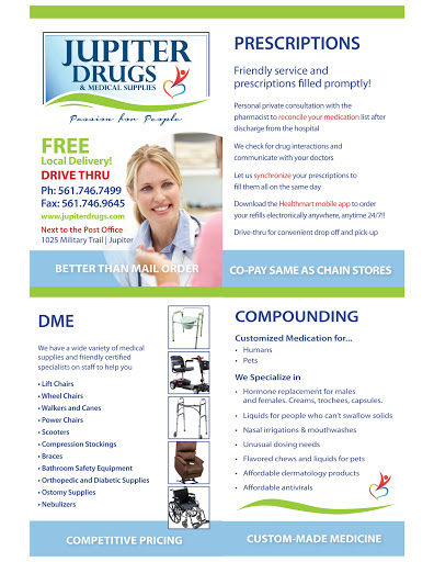 Pharmacy «Jupiter Drugs & Medical Supplies», reviews and photos, 1025 Military Trail, Jupiter, FL 33458, USA
