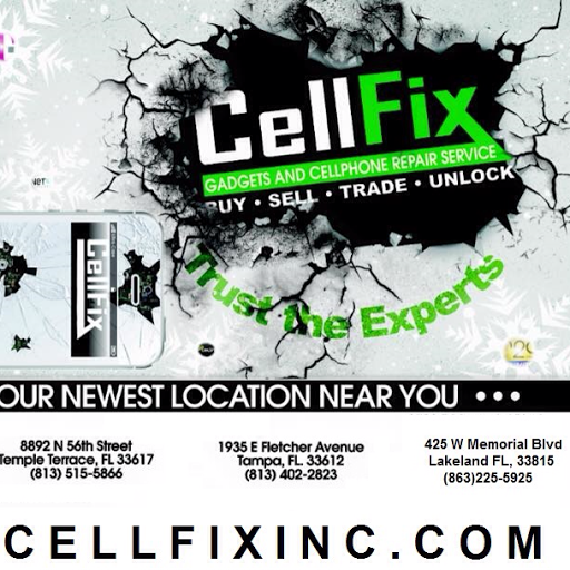 Electronics Repair Shop «Cell Fix Inc», reviews and photos, 8601 N Florida Ave, Tampa, FL 33604, USA