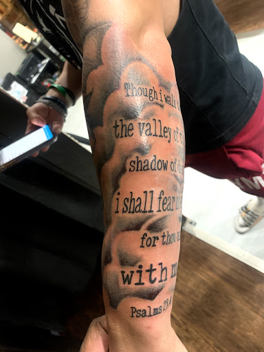 Explore lady thigh tattoo ideas, creative tattoo ideas in Cape Coral, available at UNRIVALED INK