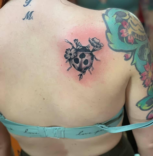 Explore nature sleeve tattoo ideas, creative tattoo ideas in Sunbury, available at Knuckles & Needles Tattoo Parlor