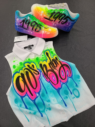 Airbrushing Service «Midwest Ink Airbrushing & Custom T-shirt Screen Print Shop», reviews and photos, 4733 S Ashland Ave, Chicago, IL 60609, USA