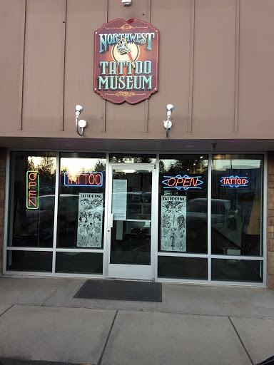 Explore tim burton tattoo sleeve ideas, creative tattoo ideas in Coeur D Alene, available at Northwest Tattoo Museum & Tattooing