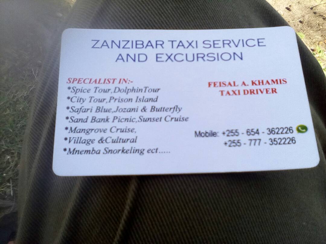 Zanzibar Comfort Taxi Service and Excursions