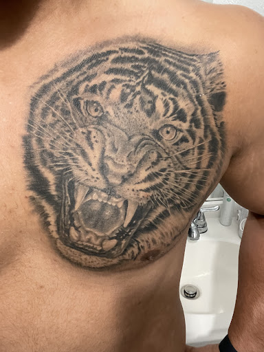 Explore michael myers tattoo ideas, creative tattoo ideas in El Paso, available at Wyze Guyz Tattoo Parlor