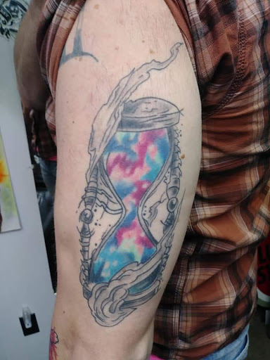 Explore front shoulder tattoo ideas, creative tattoo ideas in Savannah, available at Tattoo Addictions