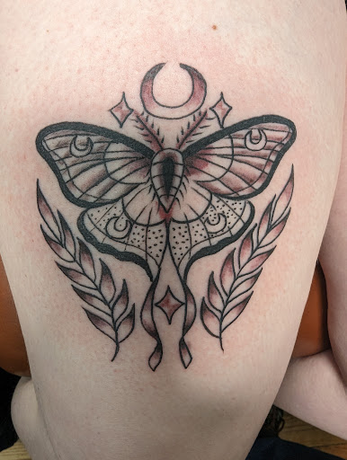 Explore corvette tattoo ideas, creative tattoo ideas in Shakopee, available at Crazy Lady Ink LLC