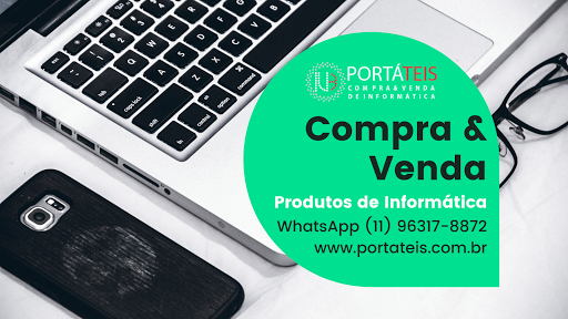 Logo da empresa - PORTÁTEIS - Notebook Usado, Notebooks Usados SP, Vender Notebook, Compra de Notebook, Compro Notebook, Vender Notebook usado