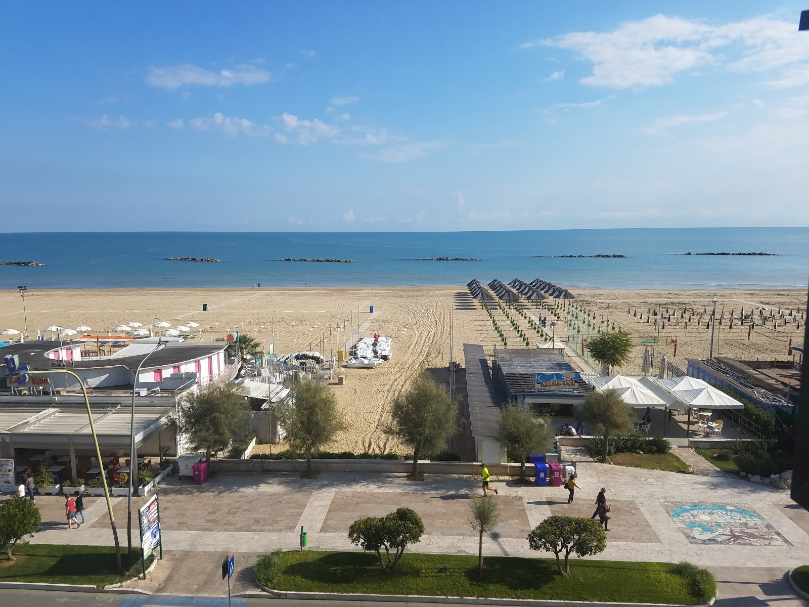 Foto af Spiaggia di Pescara strandferiestedet område