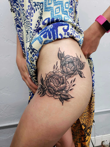 Explore japanese letter tattoo ideas, creative tattoo ideas in San Diego, available at Funhouse Tattoo