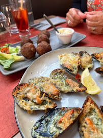 Huîtres Rockefeller du Restaurant de fruits de mer L'ARRIVAGE à Agde - n°1