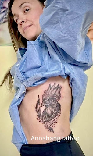 Explore tattoo ideas for back shoulder, creative tattoo ideas in Garden Grove, available at Anna Hang Tattoo