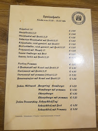 Menu du Gäststätte Behringer à Vohenstrauß
