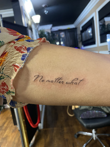 Explore boy mom tattoo ideas, creative tattoo ideas in Anaheim, available at Monsters Den Tattoo Shop & Piercing (YES WE TAKE WALK-INS)