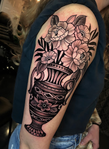 Explore honor tattoo ideas, creative tattoo ideas in Asheboro, available at BlackHeart Tattoo