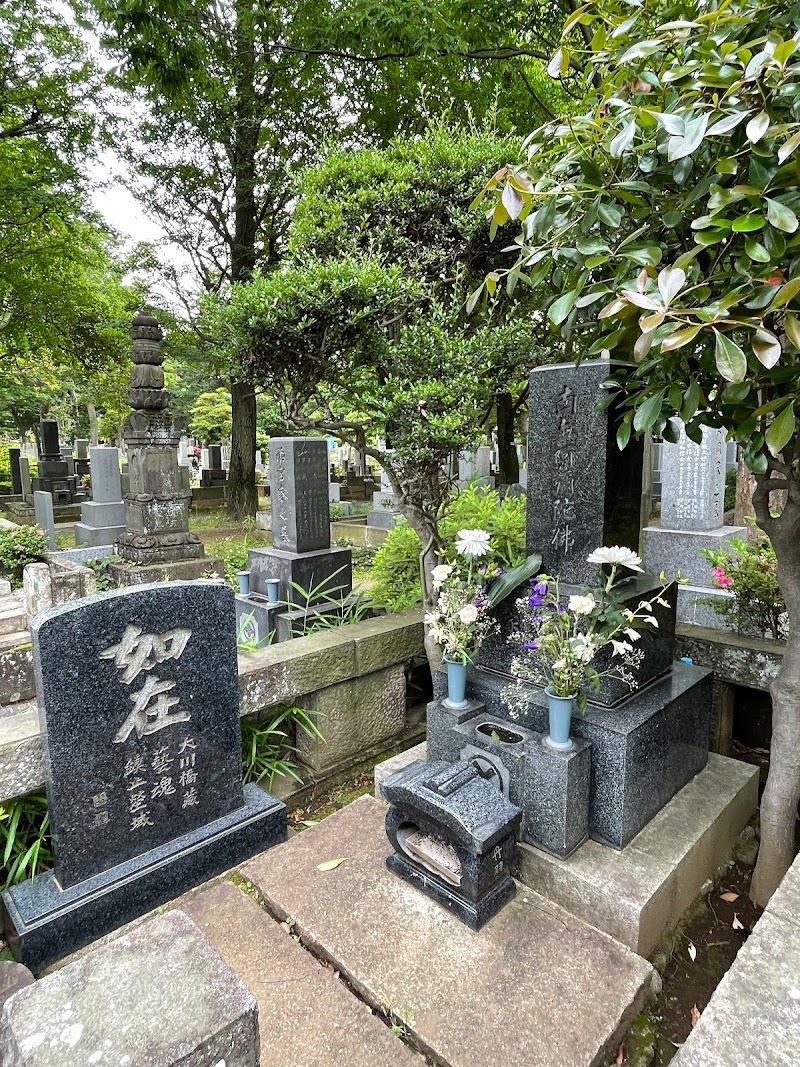 大川橋蔵の墓
