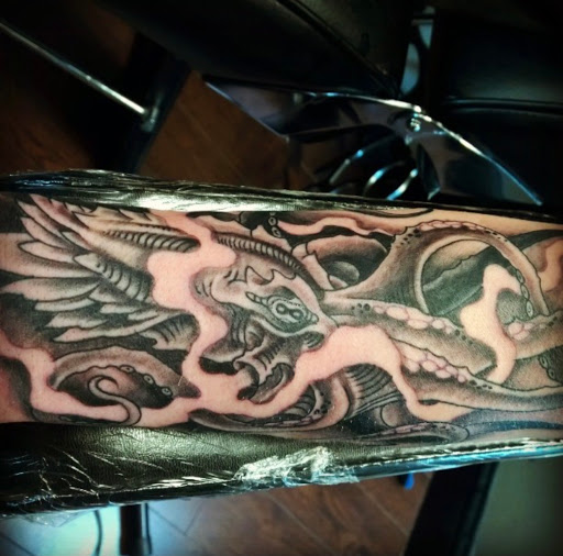 Explore power rangers tattoo ideas, creative tattoo ideas in Spokane, available at Anchored Art Tattoo